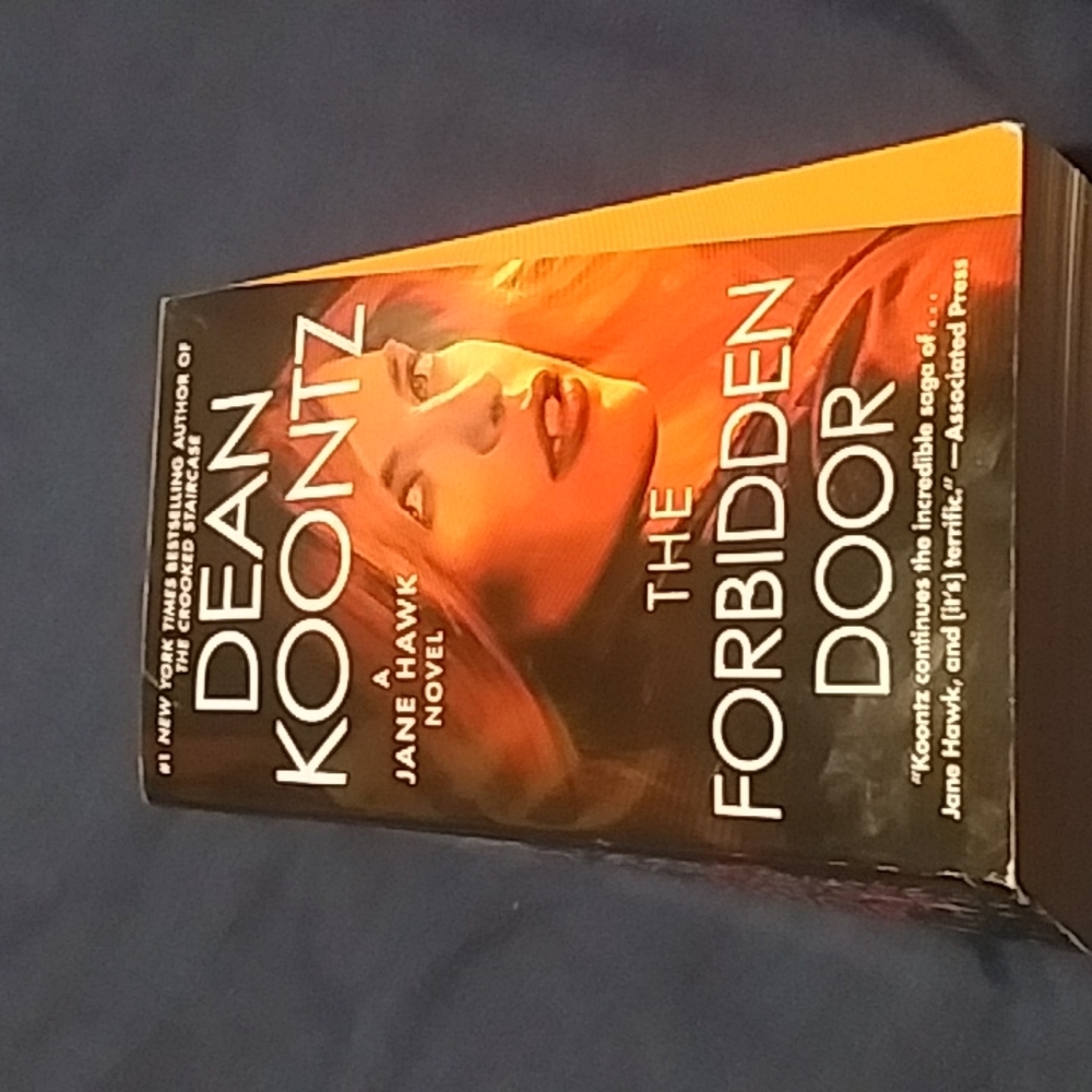 Dean Koontz a Jane hawk novel called the forbidden door paperback book